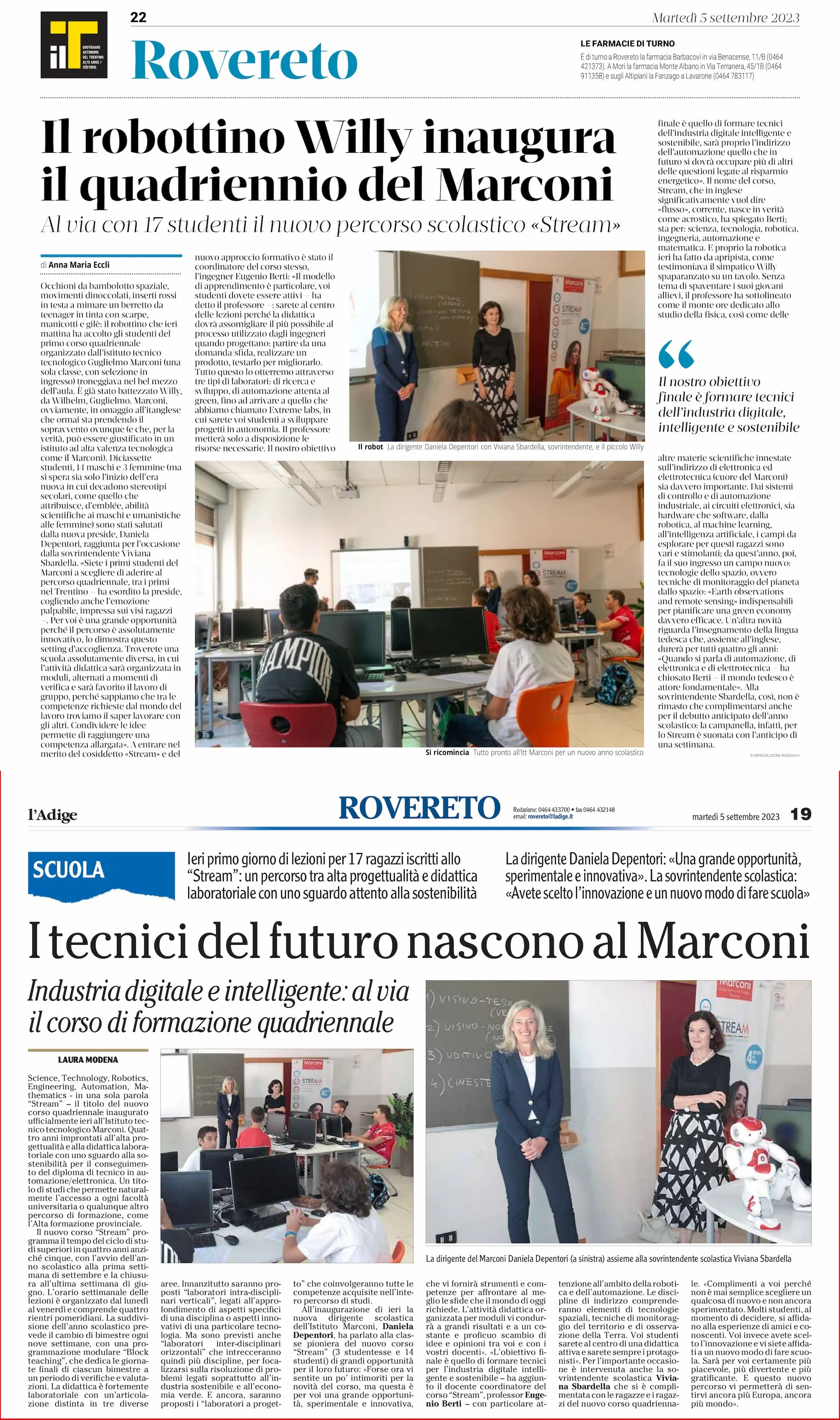 Inaugurazione quadriennale “STREAM”