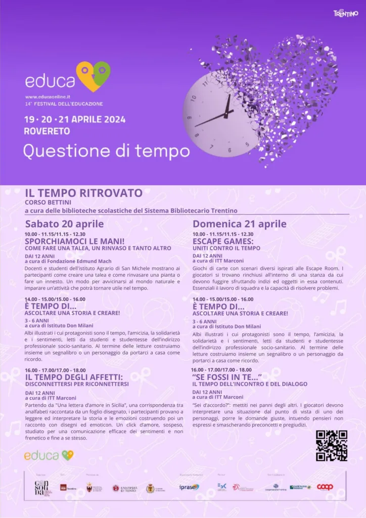 2024 - Il Tempo Ritrovato Educa 2024