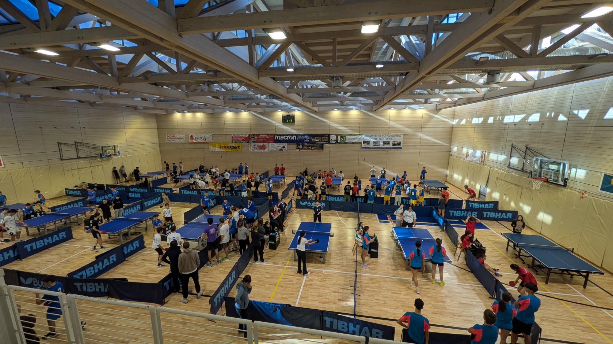 Tennistavolo a Trento